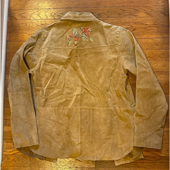 Vintage Y2K Coldwater Creek Jacket with Embroidery size Medium - Picture 2 of 5